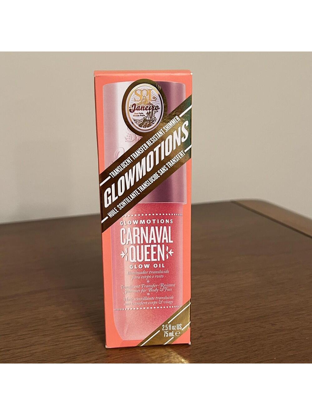 Sol de Janiero Glowmotions Carnival Queen Glow Oil Dewy Pink Luster, 2.5 oz, NIB